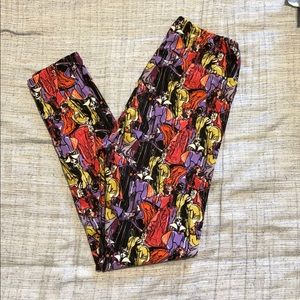 LulaRoe Disney Villains OS Leggings
